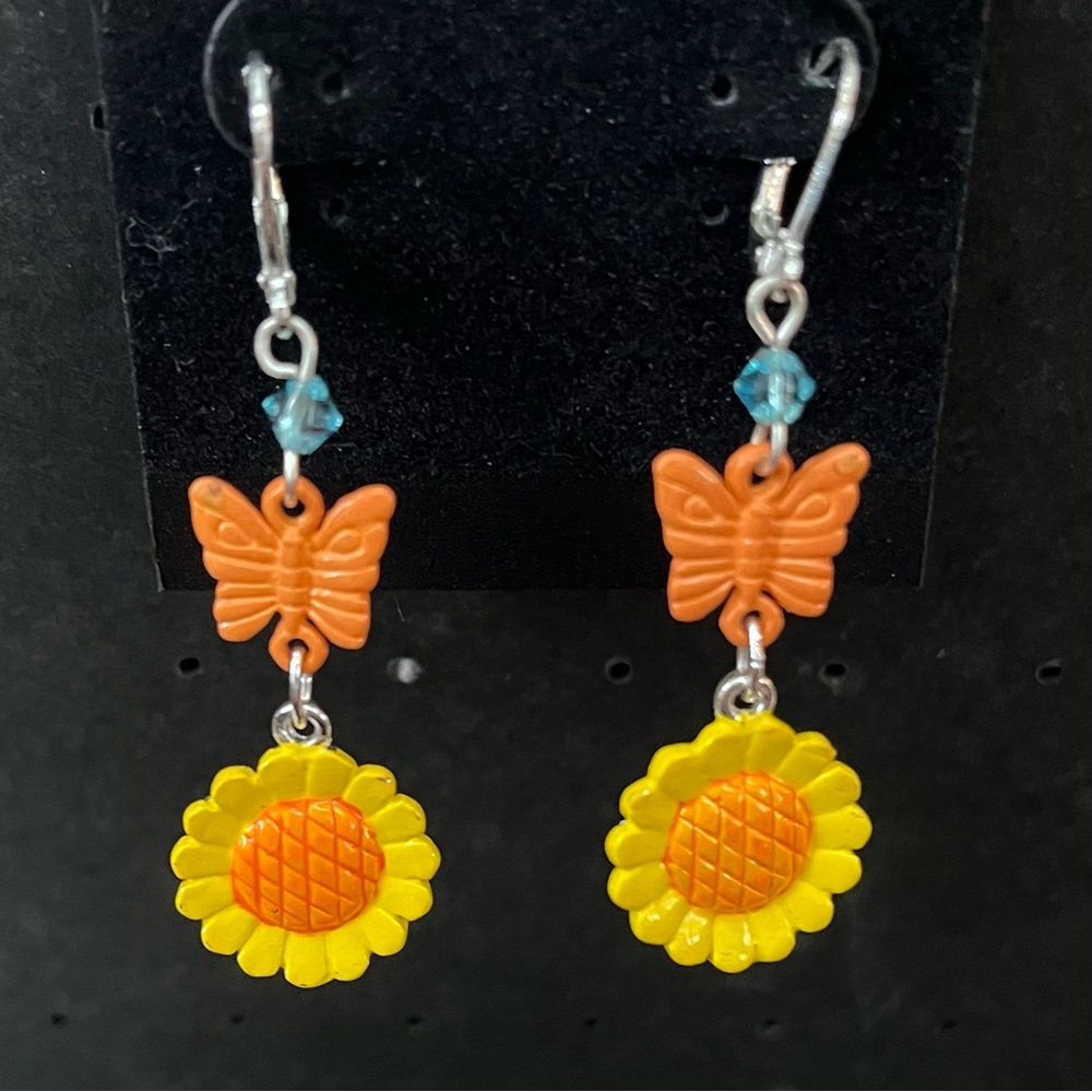 Sunflower Earrings